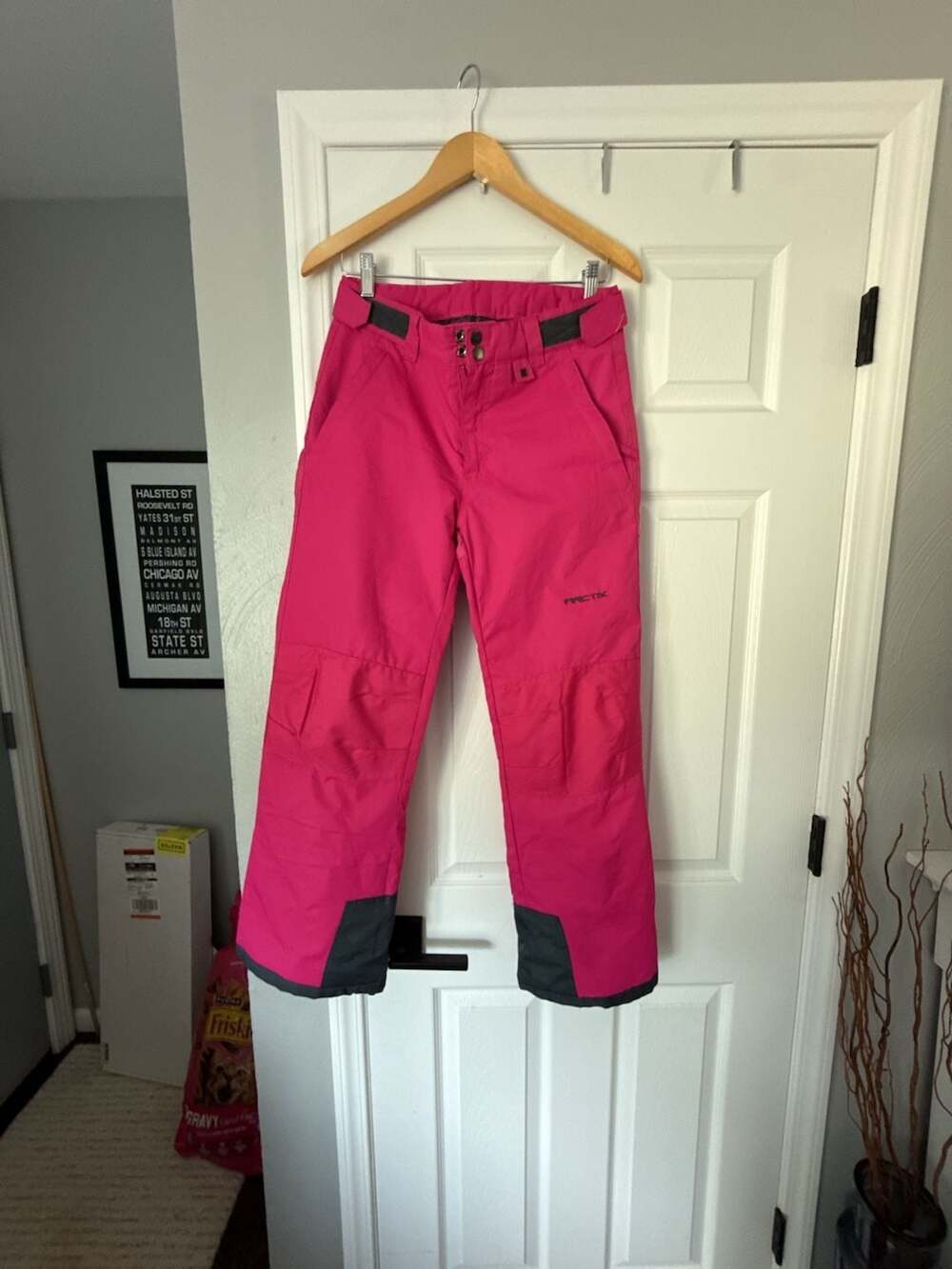 Arctix Youth Pink Insulated Snow Ski Pants